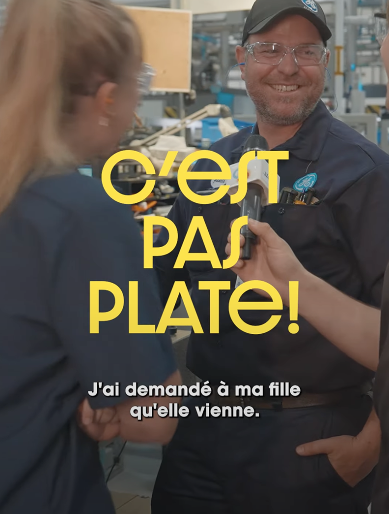 Vrai ou faux : travailler en usine, c'est plate et répétitif.