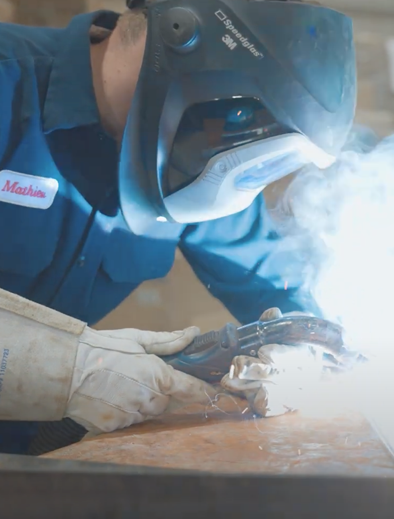 Rencontre Mathieu, soudeur / assembleur